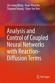 Cover von Analysis and Control of Coupled Neural Networks with Reaction-Diffusion Terms