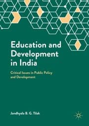 Cover von Education and Development in India