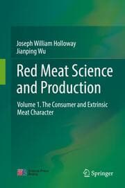 Cover von Red Meat Science and Production