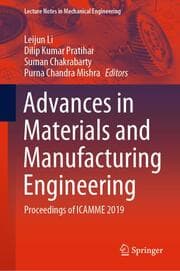 Cover von Advances in Materials and Manufacturing Engineering