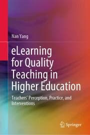 Cover von eLearning for Quality Teaching in Higher Education