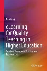 Cover von eLearning for Quality Teaching in Higher Education