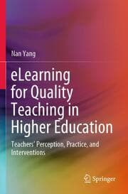 Cover von eLearning for Quality Teaching in Higher Education