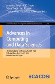 Cover von Advances in Computing and Data Sciences