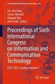 Cover von Proceedings of Sixth International Congress on Information and Communication Technology
