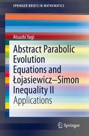 Cover von Abstract Parabolic Evolution Equations and Lojasiewicz-Simon Inequality II