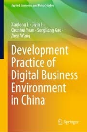Cover von Development Practice of Digital Business Environment in China