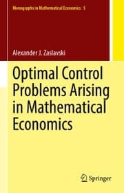 Cover von Optimal Control Problems Arising in Mathematical Economics