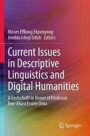 Cover von Current Issues in Descriptive Linguistics and Digital Humanities