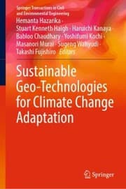 Cover von Sustainable Geo-Technologies for Climate Change Adaptation