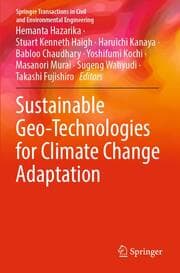 Cover von Sustainable Geo-Technologies for Climate Change Adaptation