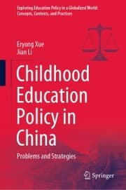 Cover von Childhood Education Policy in China