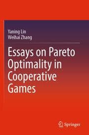Cover von Essays on Pareto Optimality in Cooperative Games