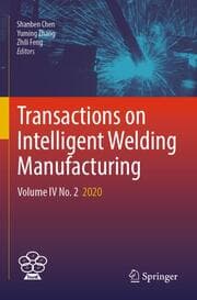 Cover von Transactions on Intelligent Welding Manufacturing