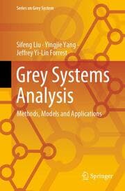 Cover von Grey Systems Analysis