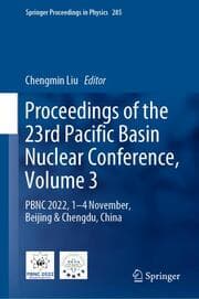 Cover von Proceedings of the 23rd Pacific Basin Nuclear Conference 3