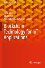 Cover von Blockchain Technology for IoT Applications