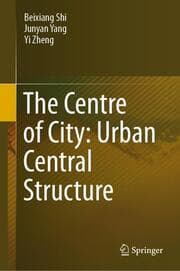 Cover von The Centre of City: Urban Central Structure