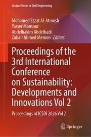 Cover von Proceedings of the 3rd International Conference on Sustainability: Developments and Innovations Vol 2