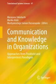 Cover von Communication and Knowledge in Organizations