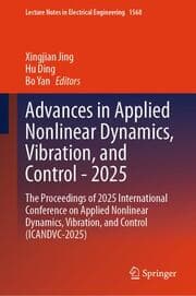 Cover von Advances in Applied Nonlinear Dynamics, Vibration, and Control - 2025