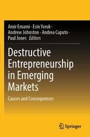Cover von Destructive Entrepreneurship in Emerging Markets