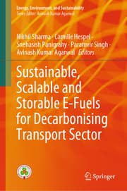 Cover von Sustainable, Scalable and Storable E-Fuels for Decarbonising Transport Sector