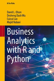 Cover von Business Analytics with R and Python