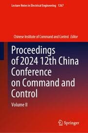 Cover von Proceedings of 2024 12th China Conference on Command and Control