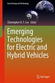 Cover von Emerging Technologies for Electric and Hybrid Vehicles