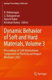 Cover von Dynamic Behavior of Soft and Hard Materials, Volume 3