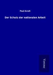 Cover von Der Schutz der nationalen Arbeit