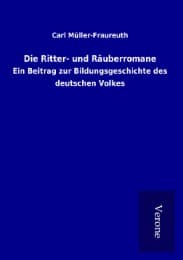 Cover von Die Ritter- und Räuberromane