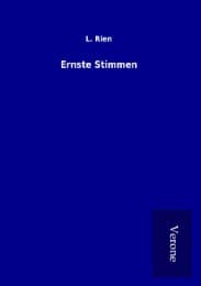 Cover von Ernste Stimmen