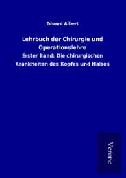 Cover von Lehrbuch der Chirurgie und Operationslehre