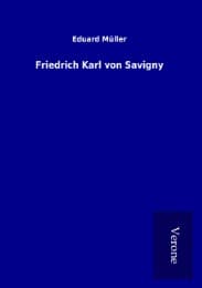 Cover von Friedrich Karl von Savigny