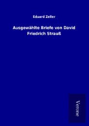 Cover von Ausgewählte Briefe von David Friedrich Strauß