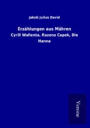 Cover von Erzählungen aus Mähren