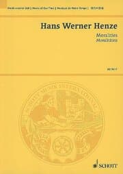 Cover von Moralitäten