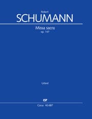 Cover von Missa sacra c-Moll op. 147