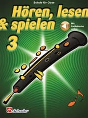 Cover von Hören, lesen & spielen 3 Oboe