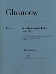 Cover von Saxophonquartett B-dur op. 109
