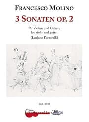 Cover von 3 Sonaten op 2