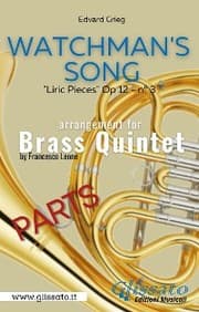 Cover von Watchman's Song - Brass Quintet (parts)