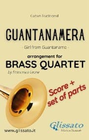 Cover von Guantanamera - Brass Quartet (score & parts)