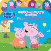 Cover von Peppa Pig - Verrückte Such-Bilder mit Klappen - Peppas Familie - Pappbilderbuch mit 20 Klappen - Wimmelbuch für Kinder ab 18 Monaten - Peppa Wutz